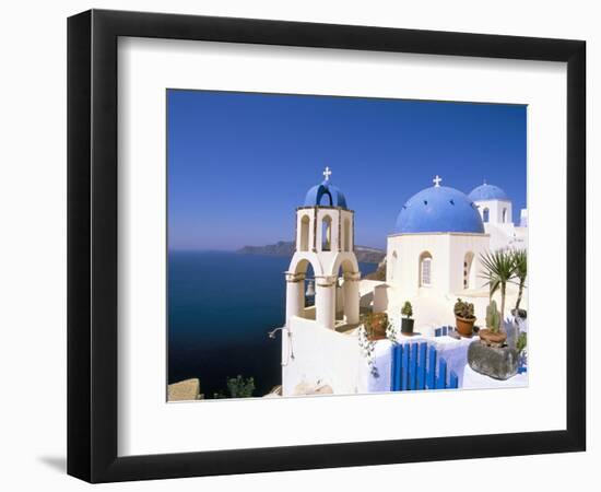 Oia (Ia), Island of Santorini (Thira), Cyclades Islands, Aegean, Greek Islands, Greece, Europe-Sergio Pitamitz-Framed Photographic Print