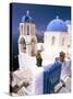 Oia (Ia), Island of Santorini (Thira), Cyclades Islands, Aegean, Greek Islands, Greece, Europe-Sergio Pitamitz-Stretched Canvas