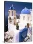 Oia (Ia), Island of Santorini (Thira), Cyclades Islands, Aegean, Greek Islands, Greece, Europe-Sergio Pitamitz-Stretched Canvas