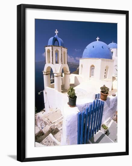 Oia (Ia), Island of Santorini (Thira), Cyclades Islands, Aegean, Greek Islands, Greece, Europe-Sergio Pitamitz-Framed Photographic Print