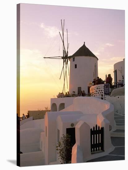 Oia (Ia), Island of Santorini (Thira), Cyclades Islands, Aegean, Greek Islands, Greece, Europe-Sergio Pitamitz-Stretched Canvas