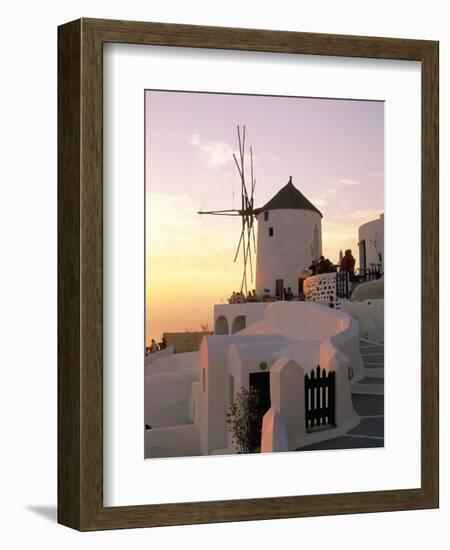 Oia (Ia), Island of Santorini (Thira), Cyclades Islands, Aegean, Greek Islands, Greece, Europe-Sergio Pitamitz-Framed Photographic Print