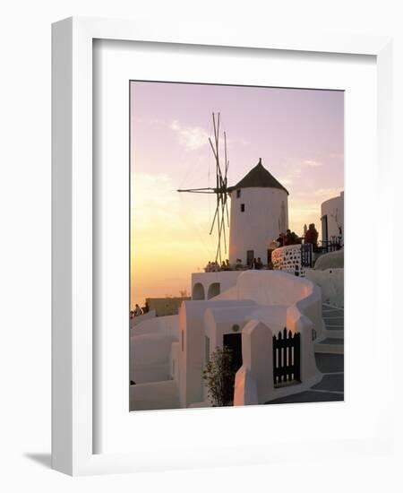 Oia (Ia), Island of Santorini (Thira), Cyclades Islands, Aegean, Greek Islands, Greece, Europe-Sergio Pitamitz-Framed Photographic Print