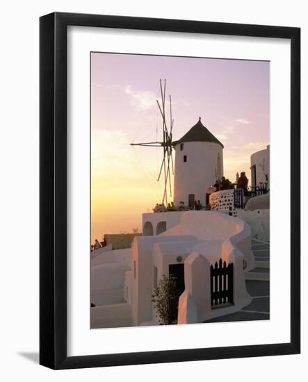 Oia (Ia), Island of Santorini (Thira), Cyclades Islands, Aegean, Greek Islands, Greece, Europe-Sergio Pitamitz-Framed Photographic Print