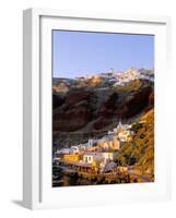 Oia (Ia), Island of Santorini (Thira), Cyclades Islands, Aegean, Greek Islands, Greece, Europe-Sergio Pitamitz-Framed Photographic Print