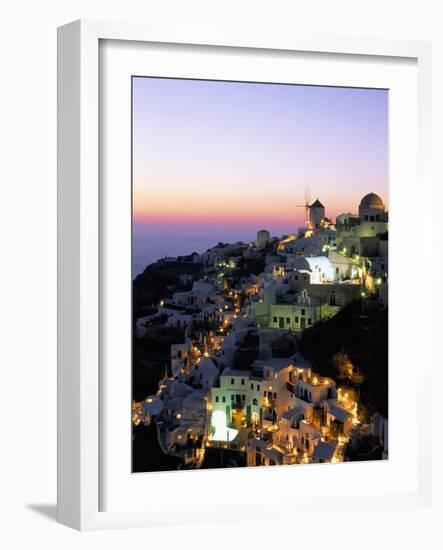 Oia (Ia), Island of Santorini (Thira), Cyclades Islands,Aegean, Greek Islands, Greece, Europe-Sergio Pitamitz-Framed Photographic Print