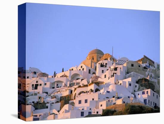 Oia (Ia), Island of Santorini (Thira), Cyclades Islands, Aegean, Greek Islands, Greece, Europe-null-Stretched Canvas