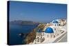 Oia on the Island of Santorini, Greece-David Noyes-Stretched Canvas