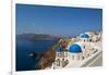 Oia on the Island of Santorini, Greece-David Noyes-Framed Photographic Print