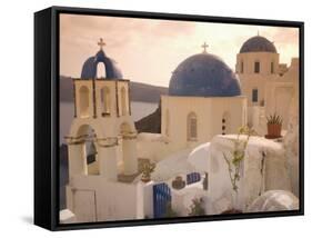 Oia, Santorini, Cyclades, Greek Islands, Greece, Europe-Angelo Cavalli-Framed Stretched Canvas