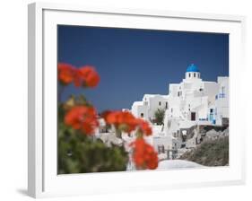 Oia, Santorini, Cyclades, Greek Islands, Greece, Europe-Angelo Cavalli-Framed Photographic Print