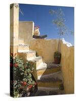 Oia, Santorini, Cyclades, Greek Islands, Greece, Europe-Angelo Cavalli-Stretched Canvas