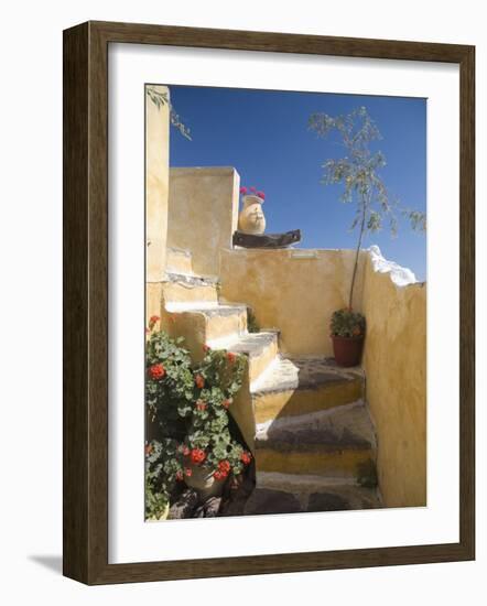 Oia, Santorini, Cyclades, Greek Islands, Greece, Europe-Angelo Cavalli-Framed Photographic Print