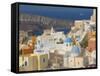 Oia, Santorini, Cyclades, Greek Islands, Greece, Europe-Papadopoulos Sakis-Framed Stretched Canvas