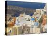 Oia, Santorini, Cyclades, Greek Islands, Greece, Europe-Papadopoulos Sakis-Stretched Canvas