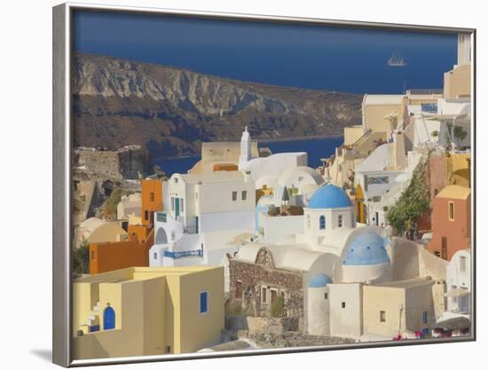 Oia, Santorini, Cyclades, Greek Islands, Greece, Europe-Papadopoulos Sakis-Framed Photographic Print