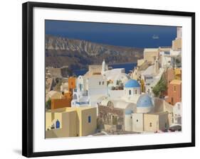 Oia, Santorini, Cyclades, Greek Islands, Greece, Europe-Papadopoulos Sakis-Framed Photographic Print