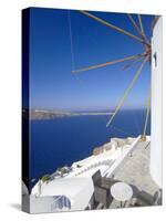 Oia, Santorini, Cyclades, Greek Islands, Greece, Europe-Papadopoulos Sakis-Stretched Canvas