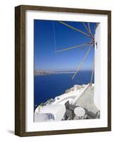 Oia, Santorini, Cyclades, Greek Islands, Greece, Europe-Papadopoulos Sakis-Framed Photographic Print