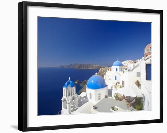 Oia, Santorini, Cyclades, Greek Islands, Greece, Europe-Papadopoulos Sakis-Framed Photographic Print