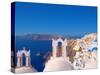 Oia, Santorini, Cyclades, Greek Islands, Greece, Europe-Sakis Papadopoulos-Stretched Canvas