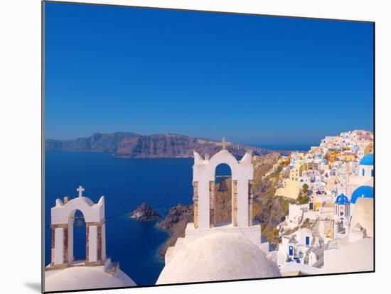 Oia, Santorini, Cyclades, Greek Islands, Greece, Europe-Sakis Papadopoulos-Mounted Photographic Print