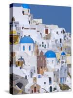 Oia, Santorini, Cyclades, Greek Islands, Greece, Europe-Sakis Papadopoulos-Stretched Canvas