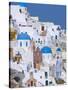 Oia, Santorini, Cyclades, Greek Islands, Greece, Europe-Sakis Papadopoulos-Stretched Canvas