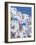 Oia, Santorini, Cyclades, Greek Islands, Greece, Europe-Sakis Papadopoulos-Framed Photographic Print