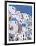 Oia, Santorini, Cyclades, Greek Islands, Greece, Europe-Sakis Papadopoulos-Framed Photographic Print