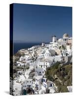 Oia, Santorini, Cyclades, Greek Islands, Greece, Europe-null-Stretched Canvas