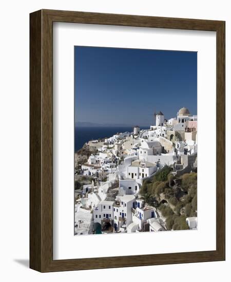 Oia, Santorini, Cyclades, Greek Islands, Greece, Europe-null-Framed Photographic Print