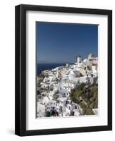 Oia, Santorini, Cyclades, Greek Islands, Greece, Europe-null-Framed Photographic Print