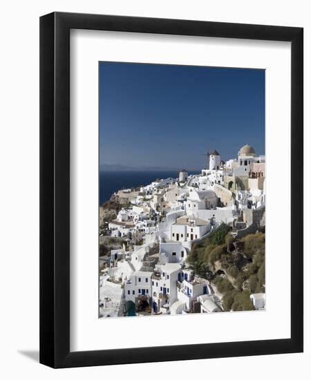 Oia, Santorini, Cyclades, Greek Islands, Greece, Europe-null-Framed Photographic Print