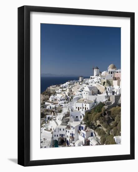 Oia, Santorini, Cyclades, Greek Islands, Greece, Europe-null-Framed Photographic Print