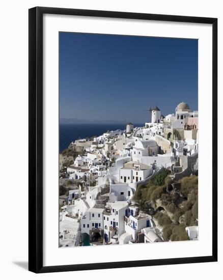 Oia, Santorini, Cyclades, Greek Islands, Greece, Europe-null-Framed Photographic Print