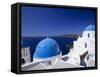 Oia, Santorini, Cyclades, Greek Islands, Greece, Europe-Sakis Papadopoulos-Framed Stretched Canvas