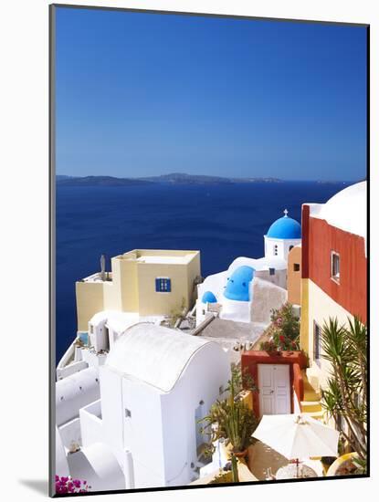 Oia, Santorini, Cyclades, Greek Islands, Greece, Europe-Sakis Papadopoulos-Mounted Photographic Print