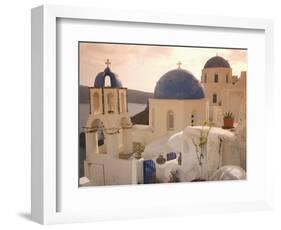 Oia, Santorini, Cyclades, Greek Islands, Greece, Europe-Angelo Cavalli-Framed Photographic Print