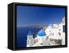 Oia, Santorini, Cyclades, Greek Islands, Greece, Europe-Papadopoulos Sakis-Framed Stretched Canvas