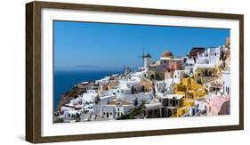 Oia, Santorini, Cyclades, Greek Islands, Greece, Europe-Karen Deakin-Framed Photographic Print