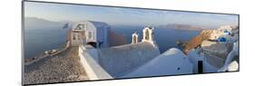 Oia, Santorini, Cyclades Islands, Greece-Peter Adams-Mounted Photographic Print