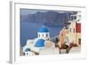 Oia, Santorini, Cyclades Islands, Greece-Peter Adams-Framed Photographic Print