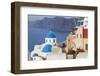 Oia, Santorini, Cyclades Islands, Greece-Peter Adams-Framed Photographic Print