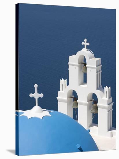 Oia, Santorini, Cyclades Islands, Greek Islands, Greece, Europe-Angelo Cavalli-Stretched Canvas