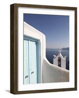 Oia, Santorini, Cyclades Islands, Greek Islands, Greece, Europe-Hans Peter Merten-Framed Photographic Print