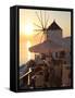 Oia, Santorini, Cyclades Islands, Greek Islands, Greece, Europe-Hans Peter Merten-Framed Stretched Canvas