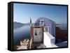 Oia, Santorini, Cyclades Islands, Greek Islands, Greece, Europe-Hans Peter Merten-Framed Stretched Canvas