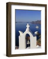 Oia, Santorini, Cyclades Islands, Greek Islands, Greece, Europe-Hans Peter Merten-Framed Photographic Print