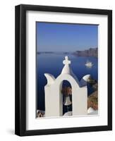 Oia, Santorini, Cyclades Islands, Greek Islands, Greece, Europe-Hans Peter Merten-Framed Photographic Print